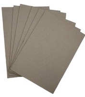Carton gris recyclé anti-ondulation 250-2500 g/m² pour emballages et boîtes rigides – Vente chaude en Chine
