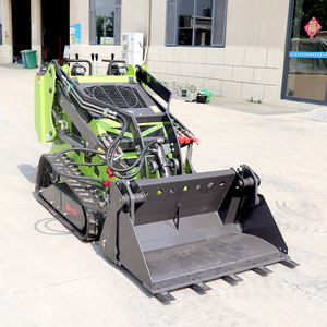 Mini-chargeuse compacte Honda à moteur essence ou diesel, pompe, engrenage, chargeur frontal, conception sur chenilles pour travaux de terrassement, haute efficacité - Product Image 3