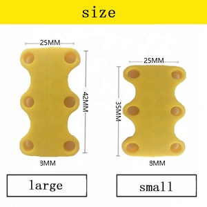 <span class=keywords><strong>Lacci</strong></span> <span class=keywords><strong>Elastici</strong></span> Piatti Senza Nodi da 8mm <span class=keywords><strong>con</strong></span> Nuova Chiusura Magnetica a Motivo Decorativo - Product Image 3