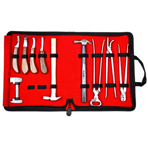 Wholesale 10PCS Horse Farrier Tools Kit – Hoof Nipper, Clincher, Nail <b>Pullers</b>, Trimming Knife, Loop Knife & 2 Shoe Hammers - Product Image 1