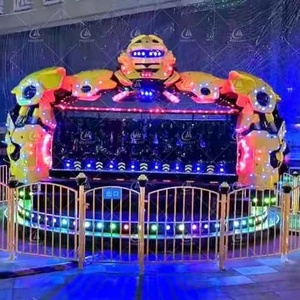 Manège <span class=keywords><strong>Robot</strong></span> Policier : Attraction Extérieure Robotique Rotative à 360 Degrés avec Éclairage LED pour Carnaval - Product Image 4