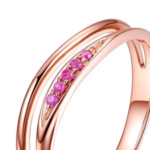 แหวนเงินแท้ 925 ประดับเพชรซิคอนจาก UM Jewelry ดีไซน์โดดเด่น ขัดเงาอย่างประณีต เหมาะสำหรับขายส่ง ของขวัญงานเลี้ยง งานครบรอบ หรืองานแต่งงาน - Product Image 4