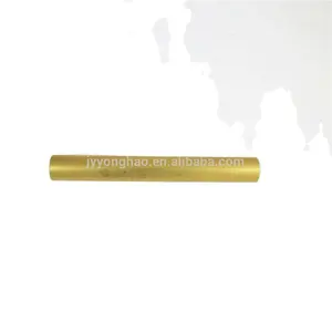 Ouro banhado pequeno diâmetro tubo de alumínio