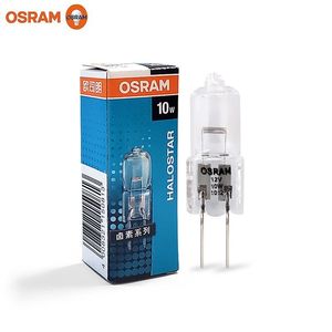 หลอดไฟฮาโลเจน <span class=keywords><strong>OSRAM</strong></span> 12V 10W 20W 35W 50W ขั้ว G4 GY6.35 แบบแก้ว สำหรับใช้ในโรงแรม บ้าน และภายในอาคาร - Product Image 1