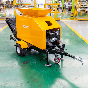 Concasseur à percussion mobile portable pour déchets de construction, béton, briques, galets, moteur AC jaune - Product Image 3