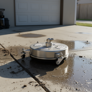 Hidrolavadora de Alta Presión de 14 Pulgadas, Acero Inoxidable, 4 Ruedas, Bomba Eléctrica Tríplex de 4000 Psi, Desengrasante de Uso Pesado - Product Image 2