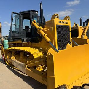 Bulldozer Shantui SD22 USADO, Amarillo, con Orugas, Equipo de Construcción Pesada, Motor Cummins de 180HP, Capacidad de Topografía de 8.6m - Product Image 1