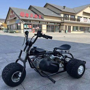 Nuevo Triciclo de Combustible con Arranque a Pedal, Karting de Gasolina para Exteriores, Neumáticos de Vacío, Karting de Carreras en Carretera para Adultos y Niños - Product Image 2