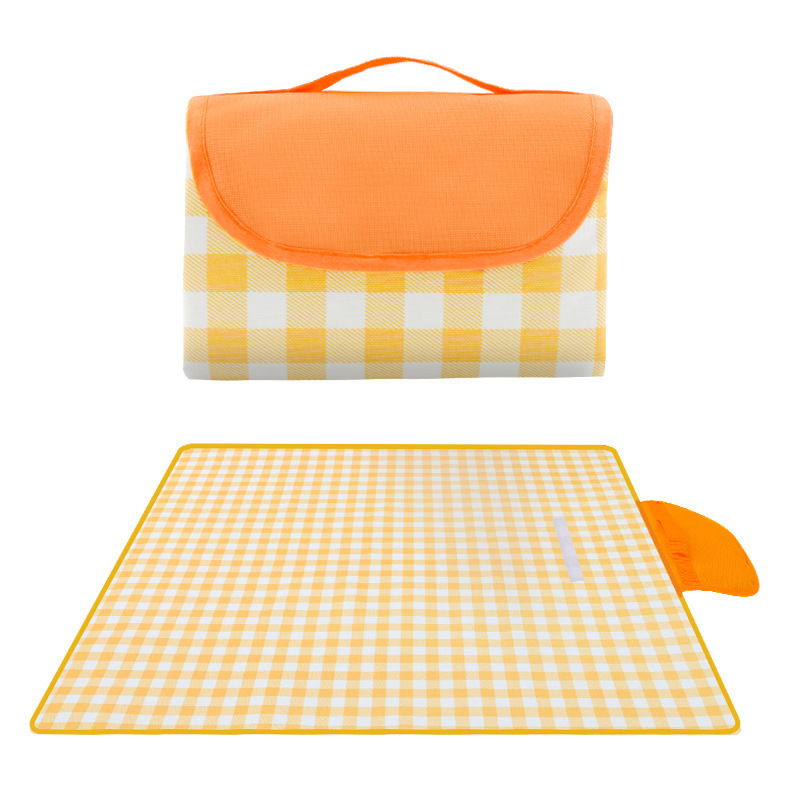 Yellow and white checkered