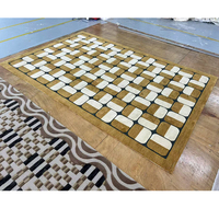 High Quality Handmade Acrylic Carpet Living Room Large Brown Wholesale Price Area Rugs and Mats
