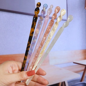 <span class=keywords><strong>Accessoire</strong></span> de coiffure à la mode, pince à cheveux en acétate, épingle à baguettes, accessoires pour femmes - Product Image 1