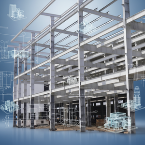 Constructions préfabriquées légères et rentables en acier Entrepôt commercial/Bâtiments métalliques en acier Construction de hangars - Product Image 2