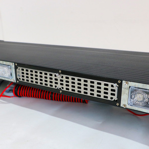 Biaochi ไฟเตือน LED 47นิ้ว, ลำโพงบาร์ไฟเตือนฉุกเฉินบนหลังคาไฟกระพริบสำหรับรถบรรทุก - Product Image 4
