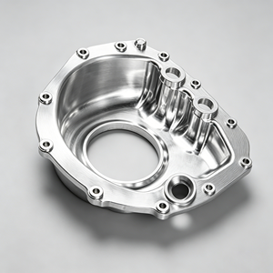 Boîtier de cloche de transmission manuelle et boîtier d'embrayage usinés CNC, couvercle d'extrémité de réducteur EV, composants en aluminium CNC sur mesure - Product Image 5