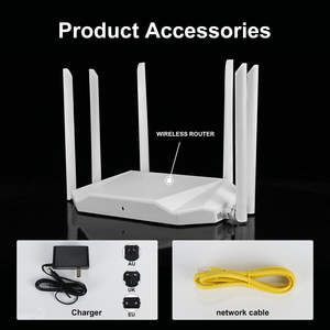 New ax3000 openwrt Wifi Router wifi6 2.4G/5G dual-band lưới mạng với cổng Gigabit <span class=keywords><strong>QoS</strong></span> năng động IP để sử dụng nhà - Product Image 2