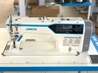 Jack A8 Advanced Lockstitch avec mouvement numérique de chien d'alimentation et machine à coudre droite d'ordinateur semi-sèche à bras surdimensionné