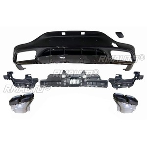 Difusor de Parachoques Trasero, Alerón, Divisor, Modificación de la Parte Trasera para Mercedes Benz GLC Coupé C253 2016+ - Product Image 4