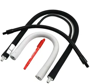 Регулируемая USB Проводная трубка для гусиной шеи телескопическая цветная силиконовая резиновая покрытая Гибкая гусиная шея/гусиная шея шланг/трубка - Product Image 1