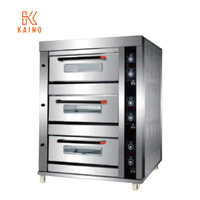 Horno eléctrico de 3 pisos y 24 bandejas con bandejas para pizza, para hornear pan, fermentar pasteles, calentar nueces, maíz, frutas, y otros alimentos. Equipo de horneado.