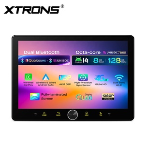 XTRONS - Sistema de Navegación Estéreo para Automóvil Android de Doble DIN con Pantalla QLED de 10.1 Pulgadas, Bluetooth Dual, UNISOC 7865, 8+128 GB, 4G Global, AKM DSP - Product Image 5