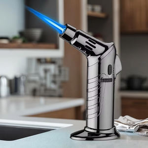 ปืนเชื่อมโลหะพร้อมที่กันลม TH855แบบสเปรย์ล็อคเปลวไฟสำหรับการสูบบุหรี่กลางแจ้งเหมาะสำหรับเป็นของขวัญทางธุรกิจขายส่ง - Product Image 1