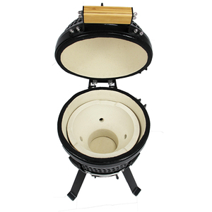 TOPQ — Barbecue <span class=keywords><strong>Kamado</strong></span> en céramique, <span class=keywords><strong>Mini</strong></span> four au charbon de bois, <span class=keywords><strong>Grill</strong></span> pour BBQ - Product Image 4