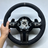 Volant en Alcantara pour BMW F30 F20 F10 F15 F25 F35 F36 F80 F82 E90 E92 M3 M5 M6 Série 5 520i 530i M Power