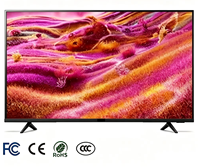 Produsen Smart TV Televisi 32 40 43 50 55 Inch LED TV Dengan Android WiFi Televisi Tanpa Bingkai 43 Inch