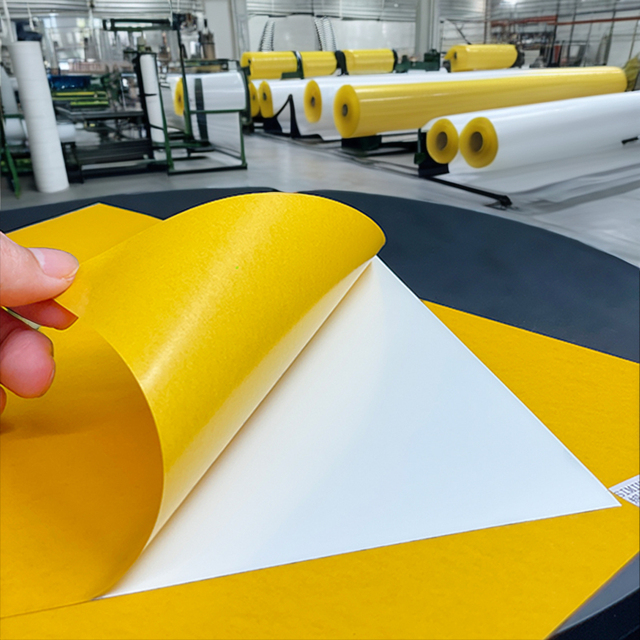 Transparent PET Adhesive Reflective Film Roll for TV/LCD/Backlight/HUD with Custom Cutting & OEM Service 0.1mm Simihui