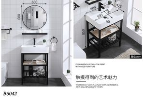 Lavabo de Arte de Hotel de lujo, artículos sanitarios de piedra de mármol, diseño moderno, lavabo de baño con cierre suave iluminado, lavabo para <span class=keywords><strong>apartamentos</strong></span> - Product Image 6