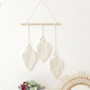 <span class=keywords><strong>Tapiz</strong></span> de <span class=keywords><strong>Pared</strong></span> <span class=keywords><strong>Boho</strong></span> Chic Macramé <span class=keywords><strong>Tapiz</strong></span> de Algodón con Borlas de Hojas Estilo Art Deco Bodegón Arte DE LA <span class=keywords><strong>Pared</strong></span> Decoración PARA EL Hogar - Product Image 6