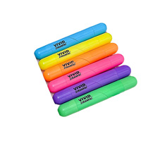 Surligneur transfrontalier à double tête détachable, librement combinable en motifs en forme de cœur pour la prise de notes colorées des étudiants