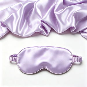 <span class=keywords><strong>Masque</strong></span> de sommeil en <span class=keywords><strong>soie</strong></span> satinée double face de haute qualité avec logo personnalisé à faible MOQ, confortable pour les voyages - Product Image 3