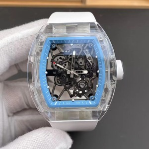 Montre de luxe et élégante pour homme, avec tourbillon en cristal de saphir, étanche, design squeletté, sport et affaires. - Product Image 2