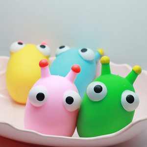 Jouets à presser fantaisie Jincan, insectes amusants en forme de légumes pour filles, réduction du stress et décompression - Product Image 5