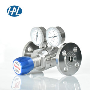 Thép không gỉ 316 hoành 2inch điều chỉnh áp suất không khí DN25 50 mặt bích cho oxy O2 CL2 khí 50 mặt bích điều chỉnh áp suất - Product Image 3