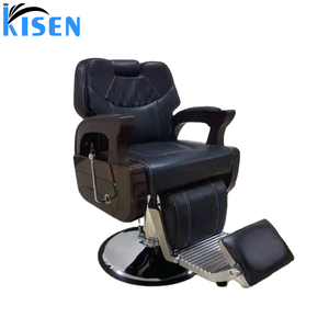 Silla de Barbería Kisen 2026, Nuevo Diseño, Silla de Estilismo Reclinable para Salón de Belleza, Silla Hidráulica para Peluquería, Silla de Barbero de Cuero - Product Image 3