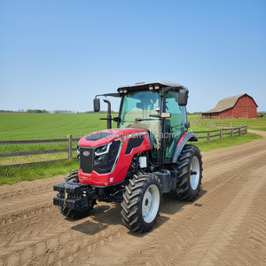 Tractor Certificado CE para el Mercado Francés, 75 CV, 4x4, Cabina, Motor 12F+12R, Tractores Agrícolas - Product Image 1