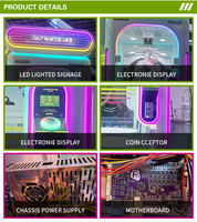 Promotion : Machine à griffes automatique 220V/110V à installation facile pour kiosque et salle d'arcade, pour la distribution de peluches et jouets