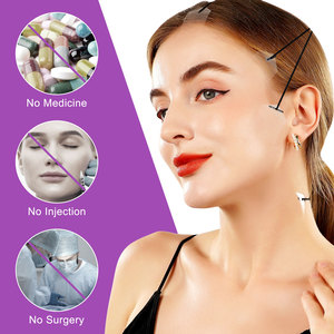 ALIVER OEM - Cinta Adhesiva para Lifting Facial en V, 60 Piezas, Tiras Invisibles para Lifting Facial con Bandas Elásticas - Product Image 6