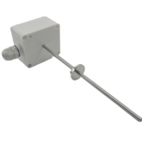 Capteur de température de type conduit d'air, style Pt100 NTC, sortie 4-20 mA ou RS485