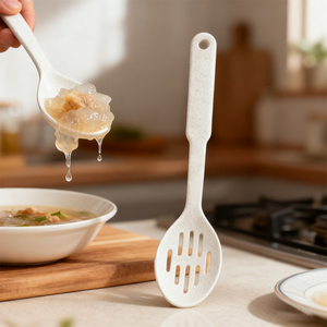 Louche en nylon au design simple, outils de cuisine recommandés, gadgets, accessoires, présentoir - Product Image 3