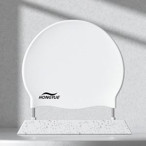 Bonnets de bain en silicone en gros pour adultes et enfants, imperméables, non compressifs, adaptés aux hommes et aux femmes. - Product Image 5