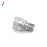 Raccord rapide manuel Matériaux de plomberie en acier inoxydable Raccord de tuyau Raccord rapide hydraulique en gros