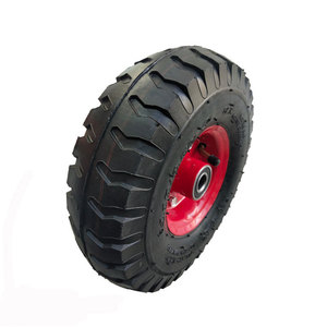 Fabrik preis 260x85 Aufblasbares Gummi rad mit Nadellagern für Handwagen/Handwagen/Elektro roller - Product Image 3