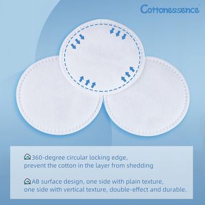 Tampons de coton biodégradables en vrac, 3 couches, écologiques, pour le visage, les cils, les lèvres, le vernis à ongles, le démaquillage, emballage scellé - Product Image 6