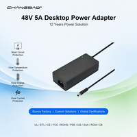 Fosi Ses Amplifikatörü POE Switch Elektrikli Asansör Projeksiyon 48V 5A Güç Adaptörü için 48V 5A AC DC Anahtarlı Güç Kaynağı Adaptörü