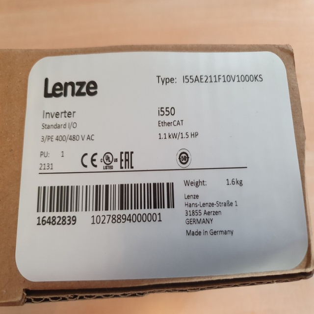 Frequency Inverter Drive for PLC I55AE211F10V1000KS