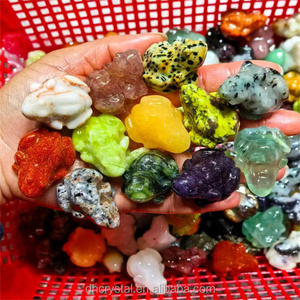 Figuras de Caballos de Cristal de 35mm al por Mayor, Cristales Curativos de Animales, Tallados Artesanales, Mezcla de Colores Naturales, para Regalo - Product Image 3