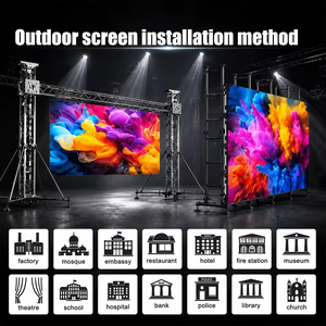 500x500mm Indoor Outdoor Rental Led <b>Wall</b> <b>Display</b> P2.6 P2.97 P3.91 P4.81 Seamless Splicing Led Video <b>Wall</b> Screen Stage Background - Product Image 6
